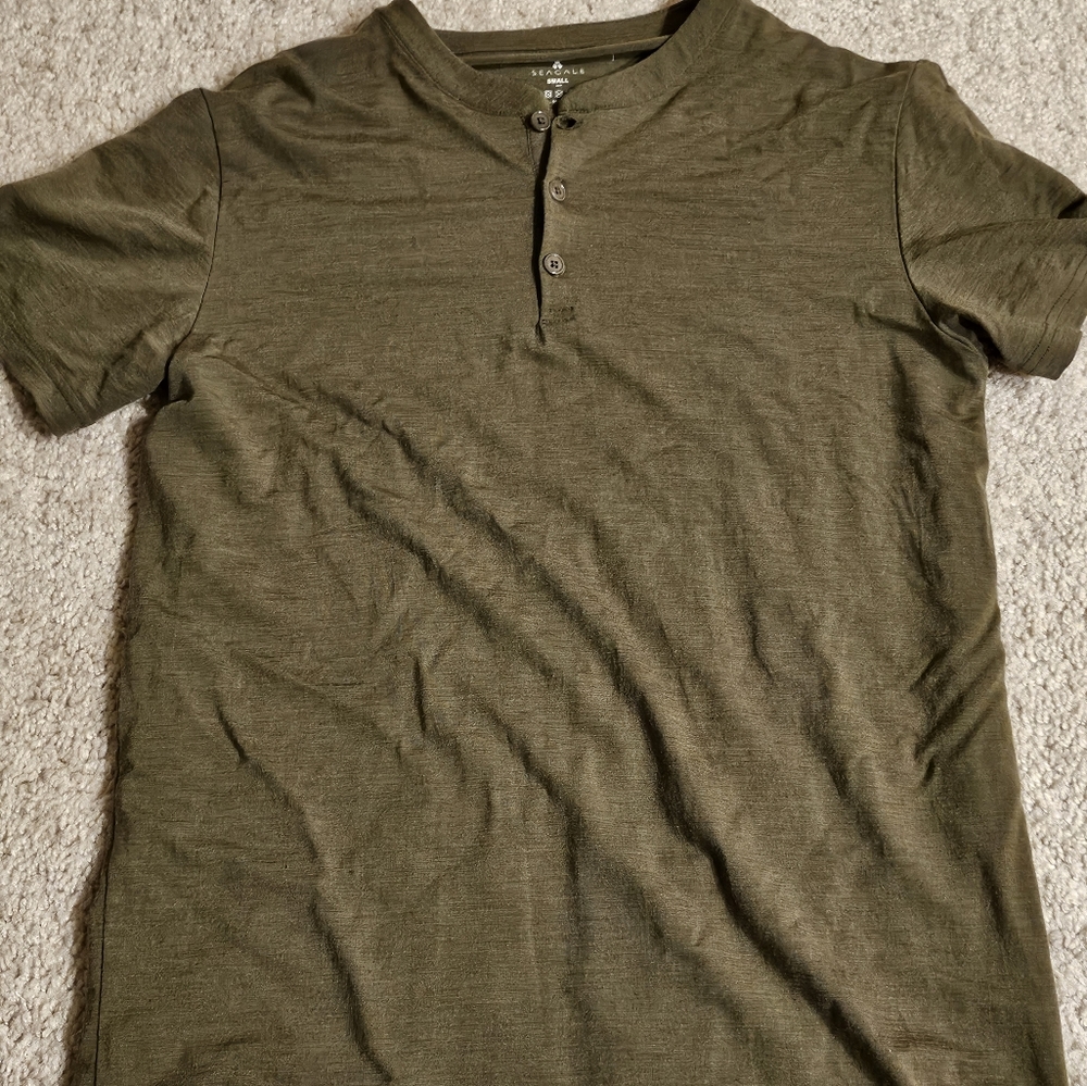 Seagale Merino/Tencel Henley